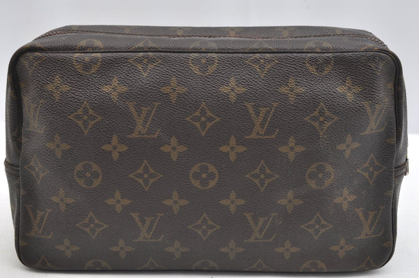 Auth Louis Vuitton Monogram Trousse Toilette 28 Clutch Bag M47522 LV Junk K5039