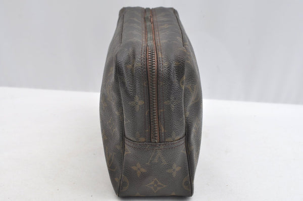 Auth Louis Vuitton Monogram Trousse Toilette 28 Clutch Bag M47522 LV Junk K5039