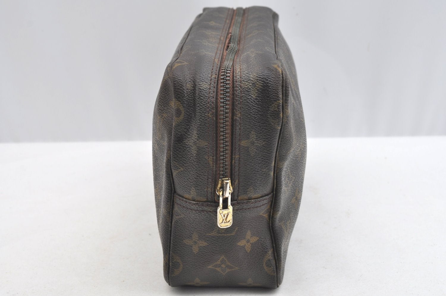 Auth Louis Vuitton Monogram Trousse Toilette 28 Clutch Bag M47522 LV Junk K5039