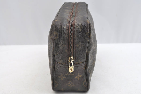 Auth Louis Vuitton Monogram Trousse Toilette 28 Clutch Bag M47522 LV Junk K5039