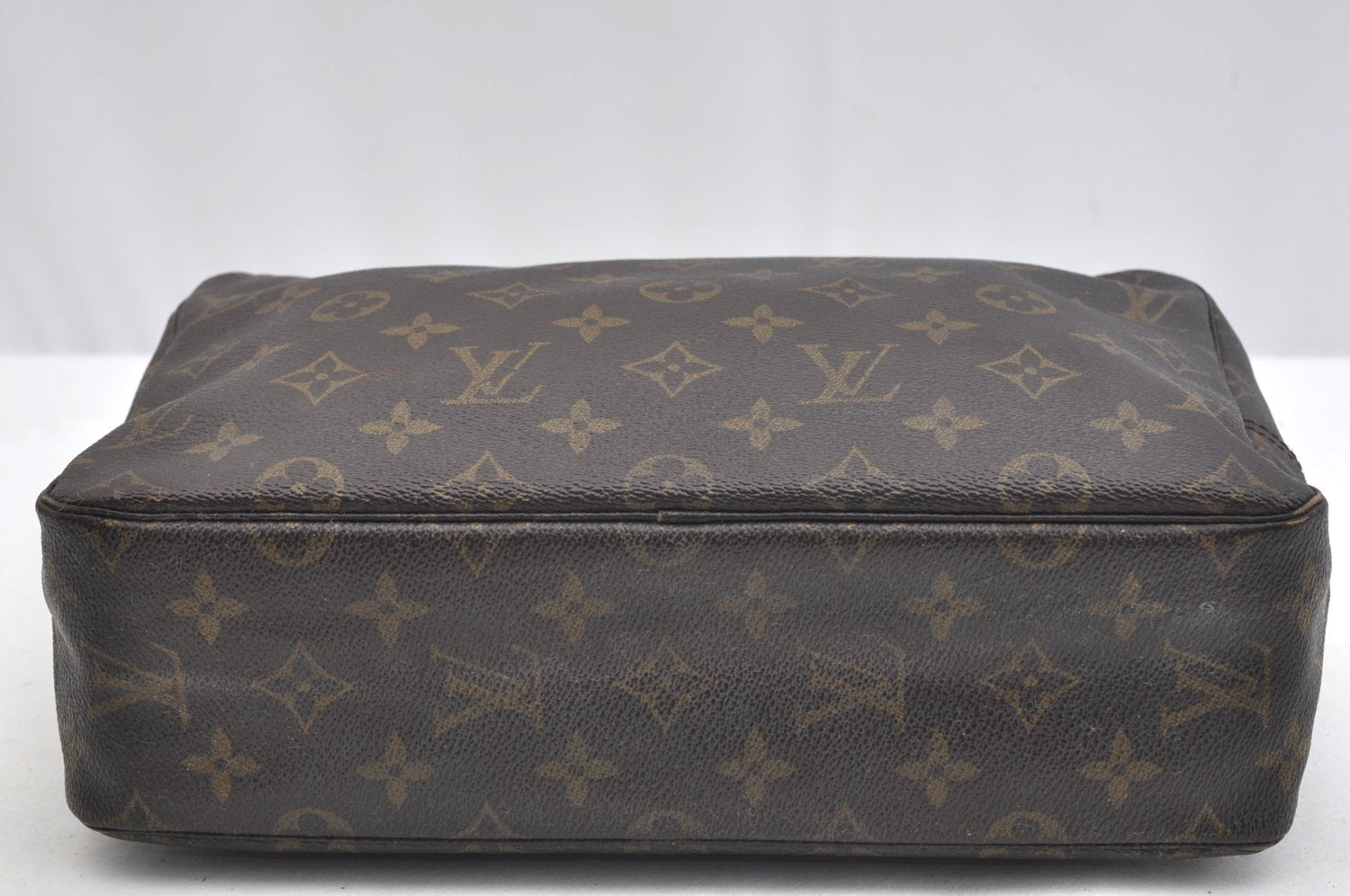 Auth Louis Vuitton Monogram Trousse Toilette 28 Clutch Bag M47522 LV Junk K5039