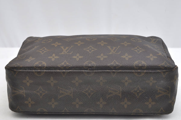 Auth Louis Vuitton Monogram Trousse Toilette 28 Clutch Bag M47522 LV Junk K5039