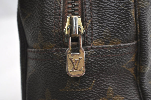 Auth Louis Vuitton Monogram Trousse Toilette 28 Clutch Bag M47522 LV Junk K5039