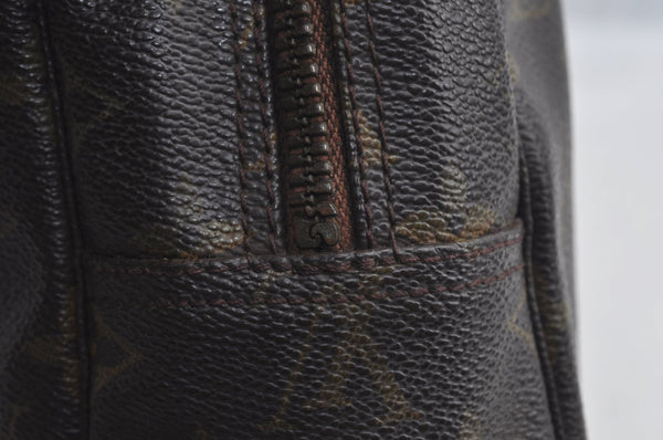 Auth Louis Vuitton Monogram Trousse Toilette 28 Clutch Bag M47522 LV Junk K5039