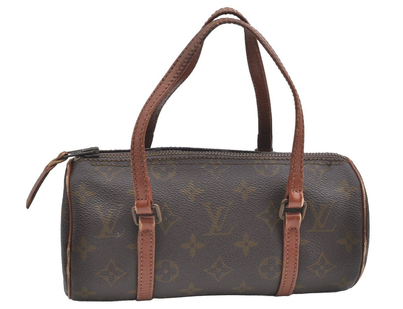 Authentic Louis Vuitton Monogram Papillon 22 Hand Bag Old Model LV K5041