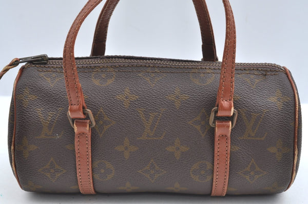 Authentic Louis Vuitton Monogram Papillon 22 Hand Bag Old Model LV K5041