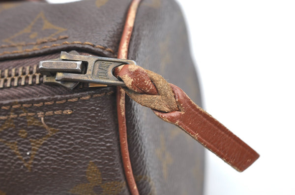 Authentic Louis Vuitton Monogram Papillon 22 Hand Bag Old Model LV K5041