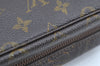 Authentic Louis Vuitton Monogram Trousse Toilette 23 Clutch Hand Bag Junk K5043