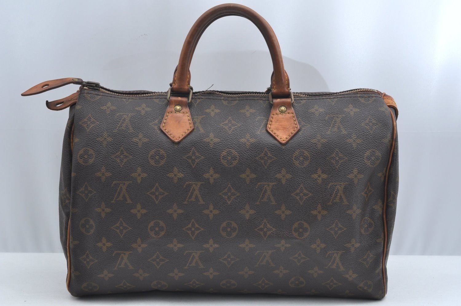 Authentic Louis Vuitton Monogram Speedy 35 Hand Boston Bag Old Model LV K5044