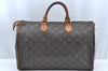 Auth Louis Vuitton Monogram Speedy 35 Hand Boston Bag M41524 LV Old Model K5045