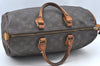Auth Louis Vuitton Monogram Speedy 35 Hand Boston Bag M41524 LV Old Model K5045