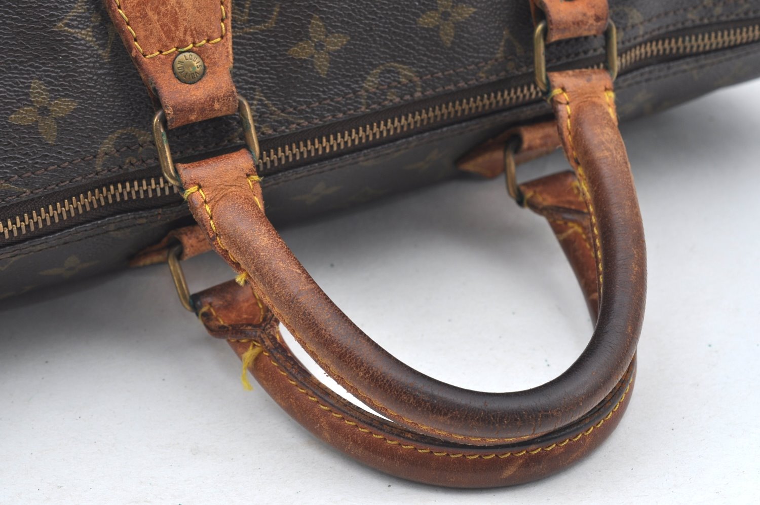 Auth Louis Vuitton Monogram Speedy 35 Hand Boston Bag M41524 LV Old Model K5045