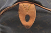 Auth Louis Vuitton Monogram Speedy 35 Hand Boston Bag M41524 LV Old Model K5045