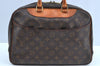 Authentic Louis Vuitton Monogram Deauville Hand Bag M47270 LV K5048
