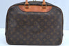 Authentic Louis Vuitton Monogram Deauville Hand Bag M47270 LV K5048