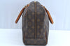 Authentic Louis Vuitton Monogram Deauville Hand Bag M47270 LV K5048