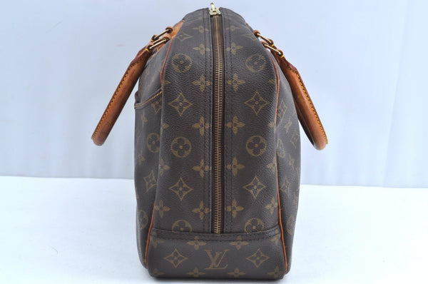 Authentic Louis Vuitton Monogram Deauville Hand Bag M47270 LV K5048