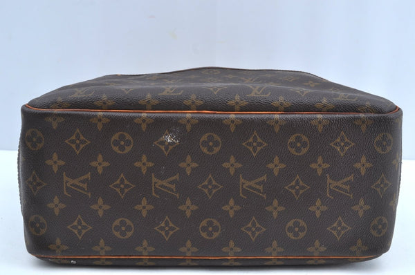 Authentic Louis Vuitton Monogram Deauville Hand Bag M47270 LV K5048