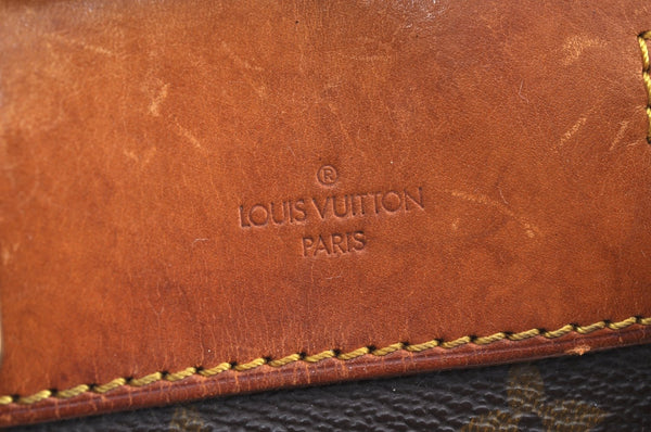 Authentic Louis Vuitton Monogram Deauville Hand Bag M47270 LV K5048