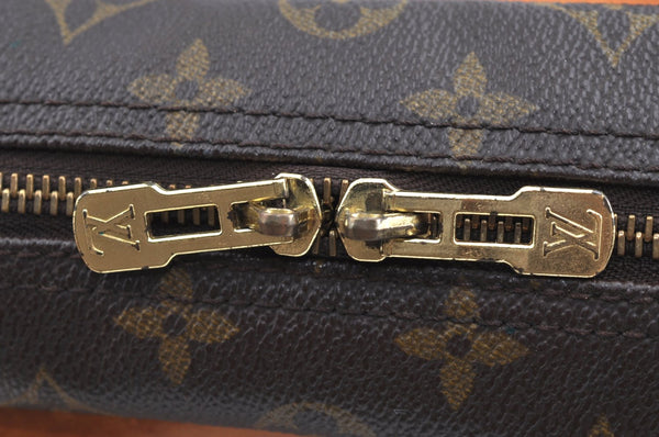 Authentic Louis Vuitton Monogram Deauville Hand Bag M47270 LV K5048