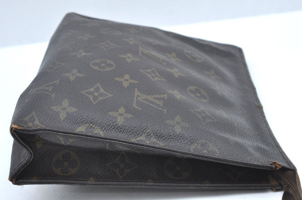 Authentic Louis Vuitton Monogram Poche Toilette 26 M47542 Cosmetics Pouch K5050