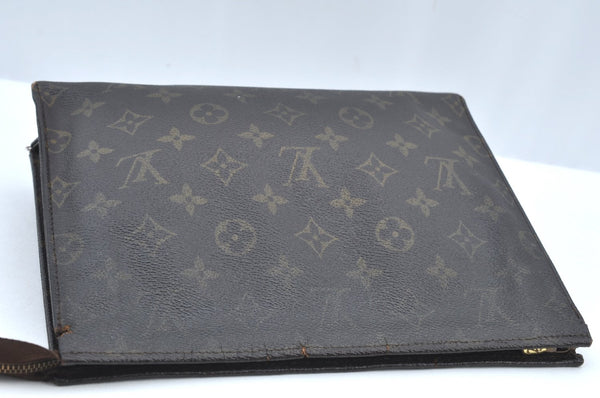 Authentic Louis Vuitton Monogram Poche Toilette 26 M47542 Cosmetics Pouch K5050
