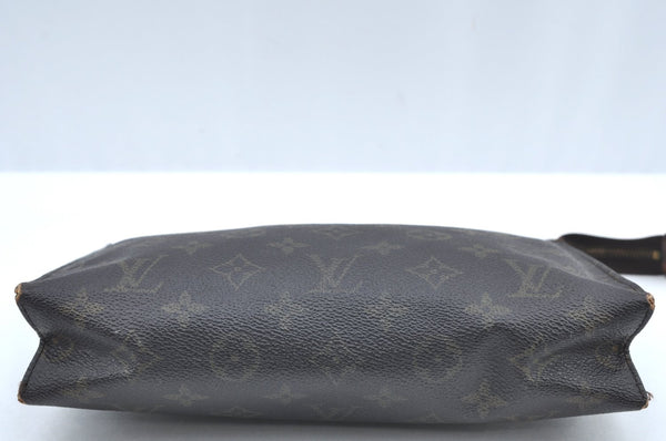 Authentic Louis Vuitton Monogram Poche Toilette 26 M47542 Cosmetics Pouch K5050