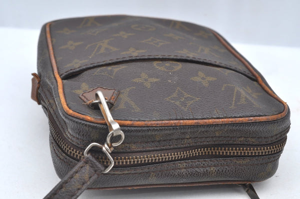 Auth Louis Vuitton Monogram Danube Shoulder Cross Bag Old Model LV Junk K5056