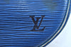 Authentic Louis Vuitton Epi Jeune Fille Shoulder Cross Bag Blue M52155 LV K5057