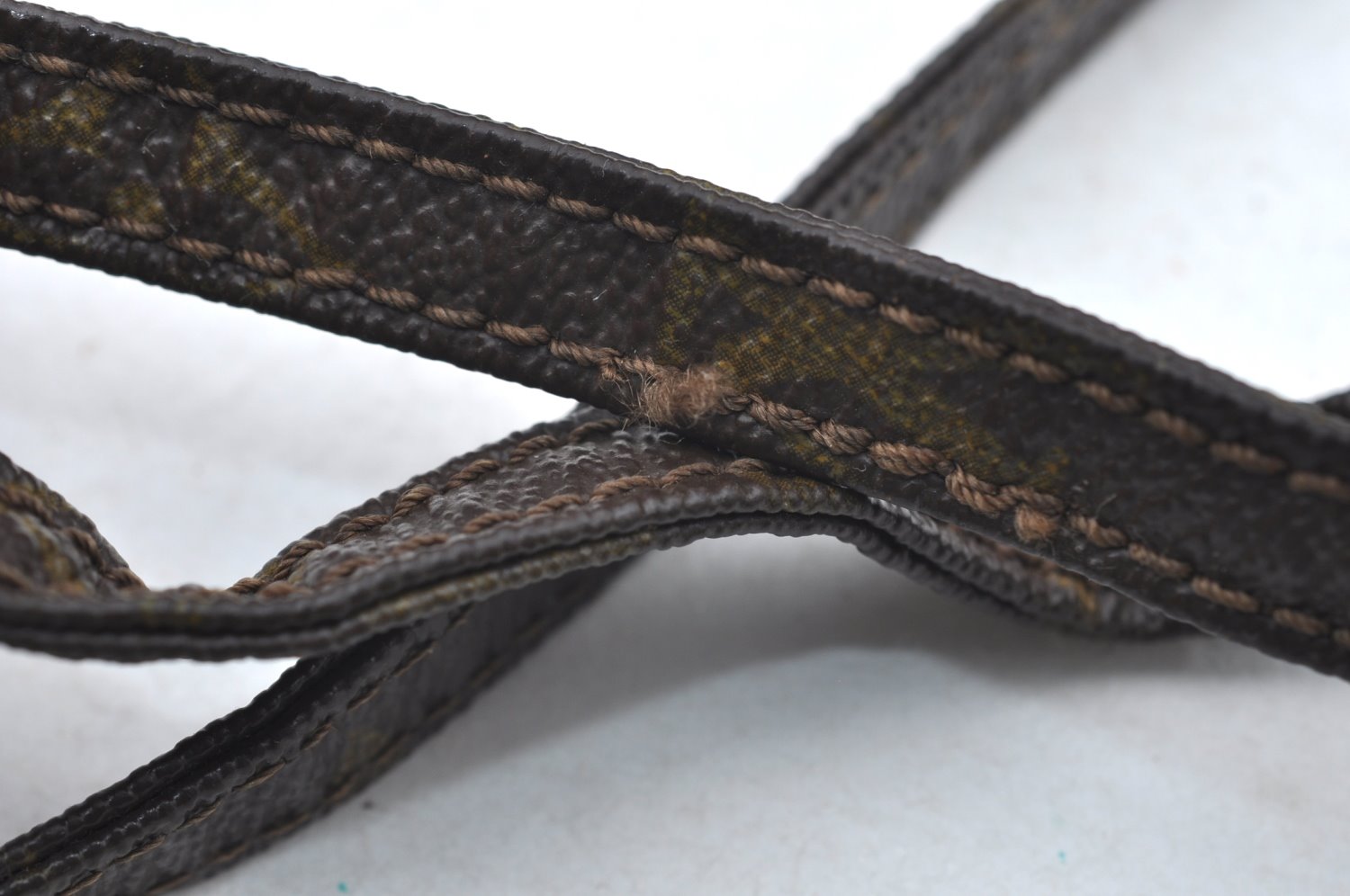 Auth Louis Vuitton Monogram Amazone Shoulder Cross Body Bag Old Model Junk K5058