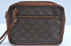 Authentic Louis Vuitton Monogram Pochette Sport Clutch Bag Old Model Junk K5061