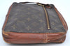 Authentic Louis Vuitton Monogram Pochette Sport Clutch Bag Old Model Junk K5061
