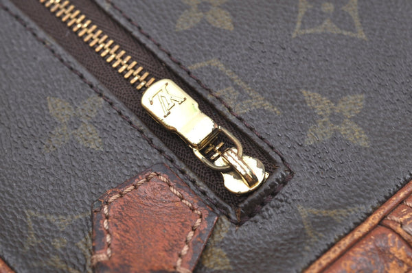 Authentic Louis Vuitton Monogram Pochette Sport Clutch Bag Old Model Junk K5061