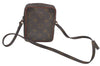 Auth Louis Vuitton Monogram Mini Poche Danube Shoulder Cross Bag Old Model K5065