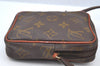 Auth Louis Vuitton Monogram Mini Poche Danube Shoulder Cross Bag Old Model K5065