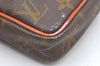 Auth Louis Vuitton Monogram Mini Poche Danube Shoulder Cross Bag Old Model K5065