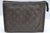 Auth Louis Vuitton Monogram Poche Toilette 26 Cosmetics Pouch Old Model LV K5066