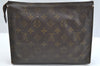Auth Louis Vuitton Monogram Poche Toilette 26 Cosmetics Pouch Old Model LV K5066