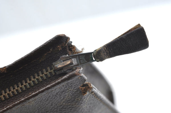 Auth Louis Vuitton Monogram Poche Toilette 26 Cosmetics Pouch Old Model LV K5066