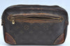 Auth Louis Vuitton Monogram Marly Dragonne GM Clutch Bag Old Model LV Junk K5070