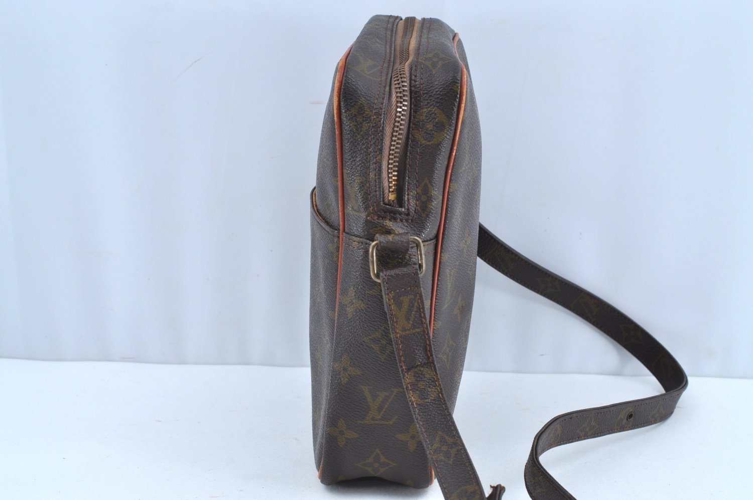 Auth Louis Vuitton Monogram Petit Marceau Shoulder Cross Bag Old Model LV K5071