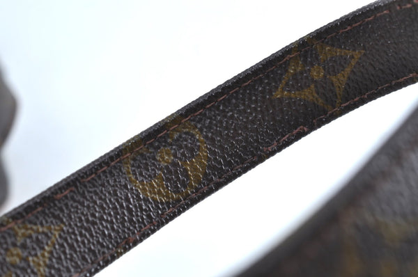 Auth Louis Vuitton Monogram Petit Marceau Shoulder Cross Bag Old Model LV K5071