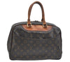 Authentic Louis Vuitton Monogram Deauville Hand Bag M47270 LV K5073