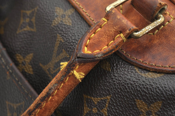 Authentic Louis Vuitton Monogram Deauville Hand Bag M47270 LV K5073