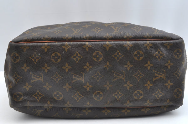 Authentic Louis Vuitton Monogram Deauville Hand Bag M47270 LV K5073