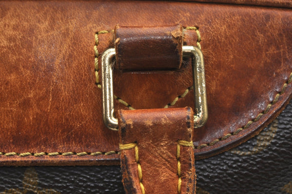 Authentic Louis Vuitton Monogram Deauville Hand Bag M47270 LV K5073