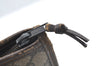 Authentic GUCCI GG Plus Clutch Hand Bag Purse PVC Leather Brown K5074