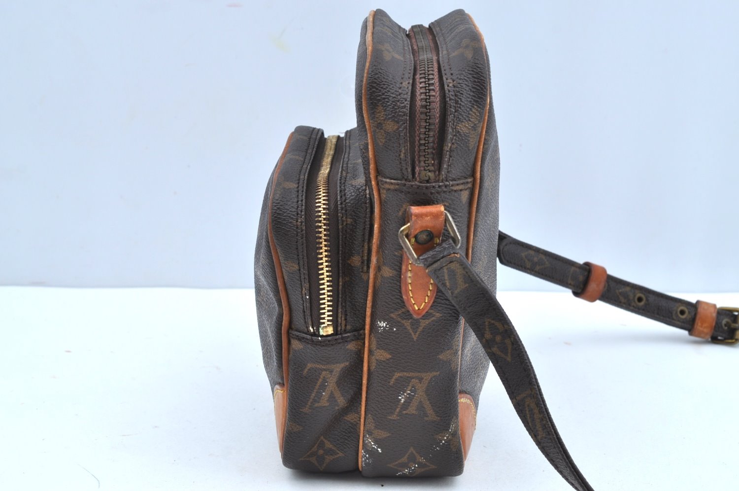 Authentic Louis Vuitton Monogram Amazone Shoulder Cross Body Bag M45236 LV K5077