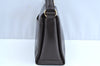 Authentic GUCCI Vintage Shoulder Hand Bag Purse Leather Brown K5082