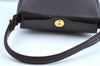 Authentic GUCCI Vintage Shoulder Hand Bag Purse Leather Brown K5082